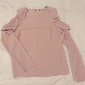 Blush Chelsea & Violet Cold Shoulder Blouse
